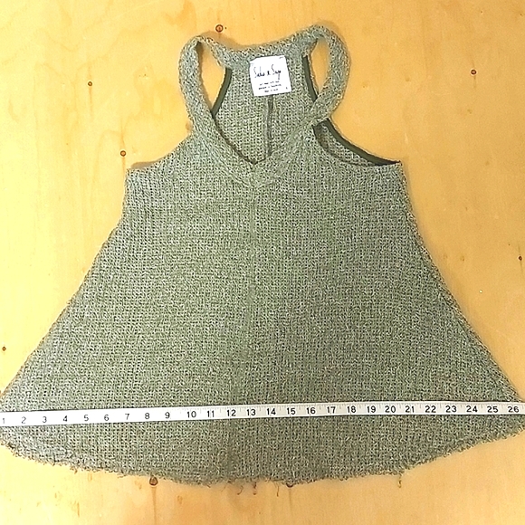 3 for $25- Sadie & Sage Moss Green Top, Size Small - Picture 7 of 12